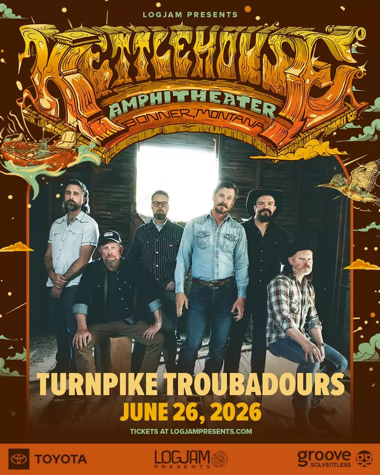 Turnpike Troubadours live tour poster 2026 & 2027